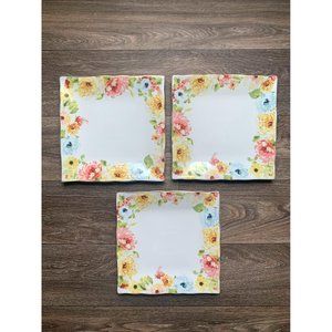 222 Fifth Georgette Rose yellow floral Porcelain S